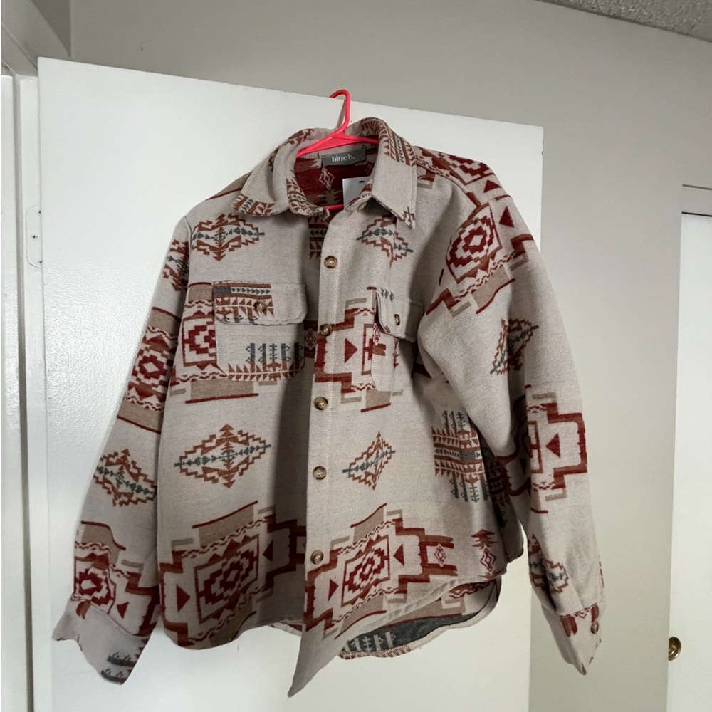 Blue B Aztec jacket
